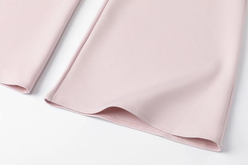 Petite flare pants - pink