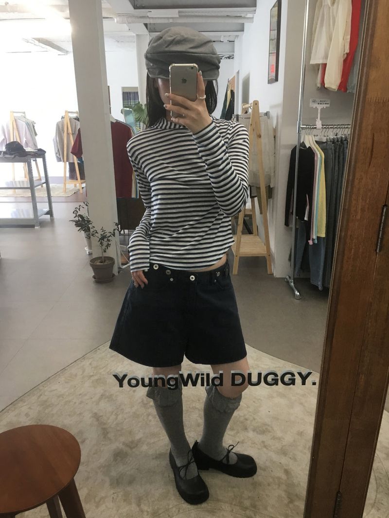 Mogu frill knee socks (9color) 