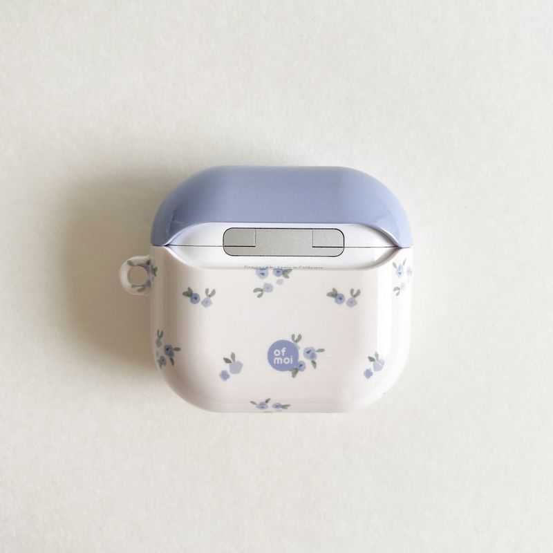 little bloom glossy airpods case