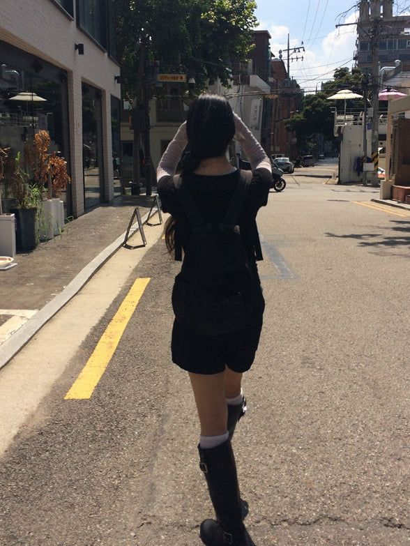 Bona Cotton Wrap Skirt Short Pants