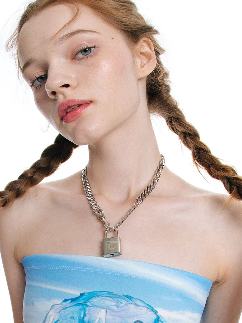 CLUT STUDIO(クラットスタジオ)の「1 0 punk lock necklace(Accessories)」