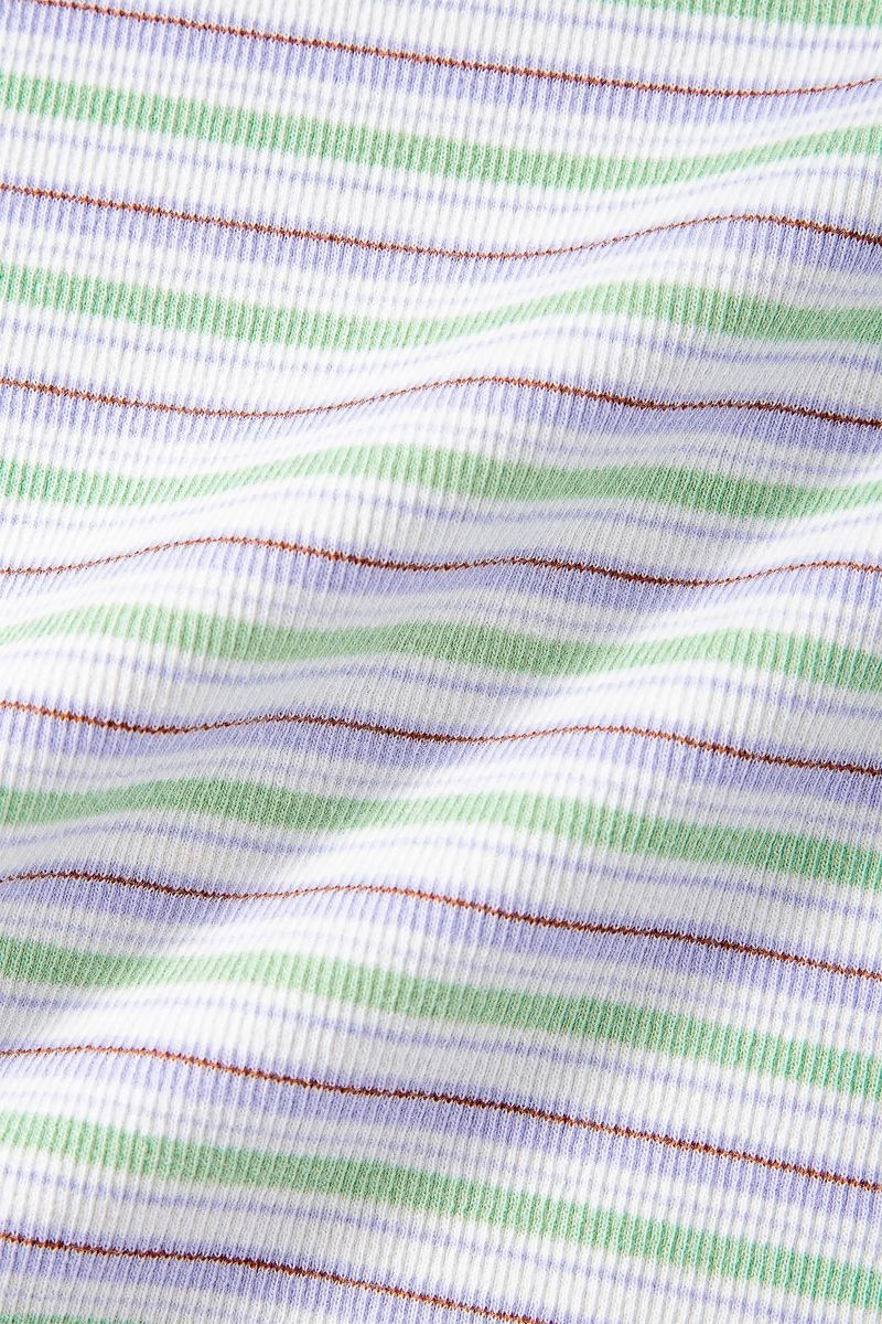 Stripe T-shirt [Purple]