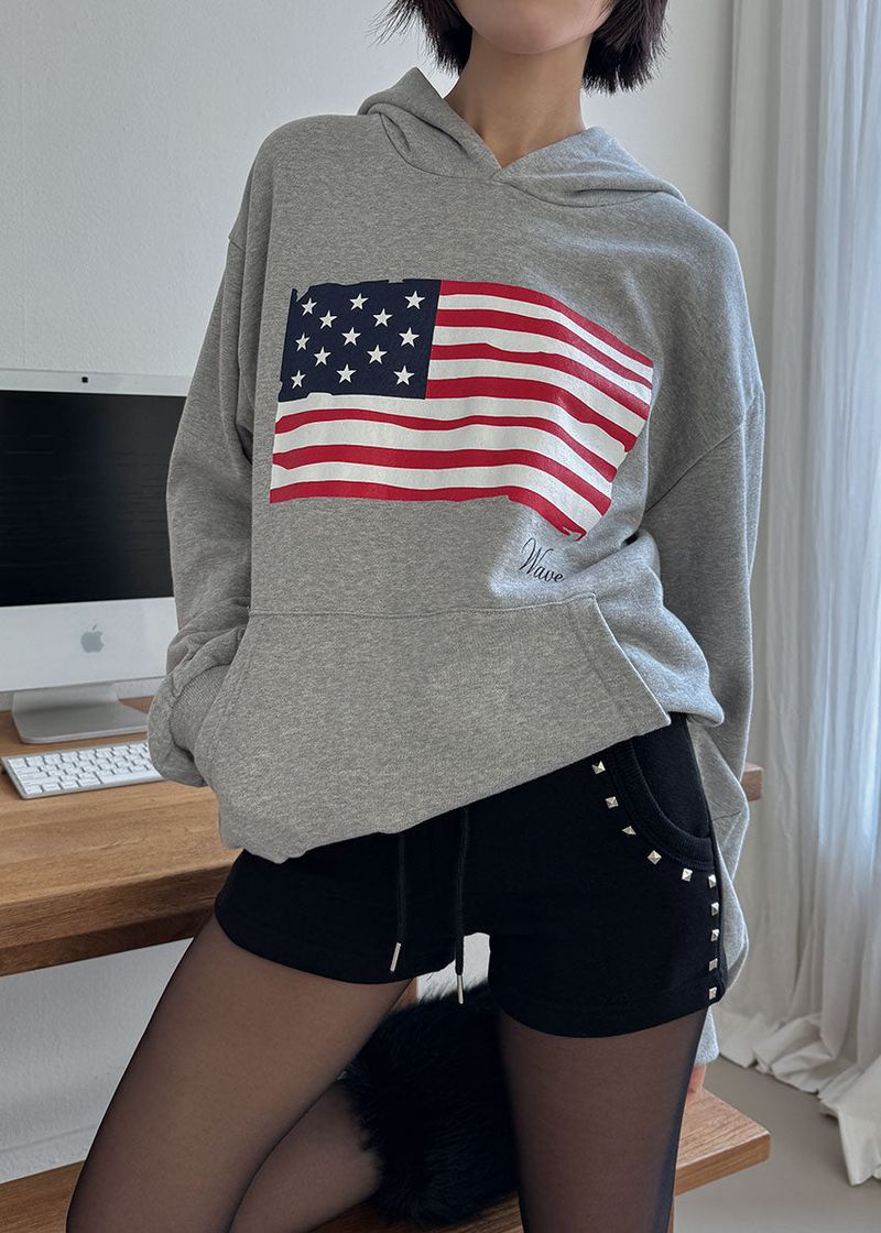 SQUARE STUD MINI SHORTS