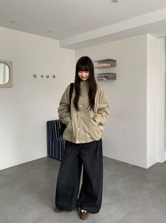 Unica High Neck Bomber Jacket
