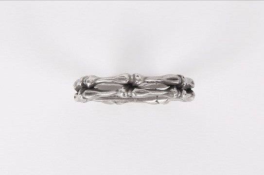 No.8866 HOLY IN CODE made bone thumb RING