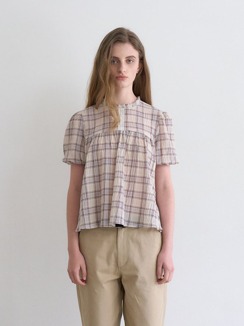 Susan blouse (Check)