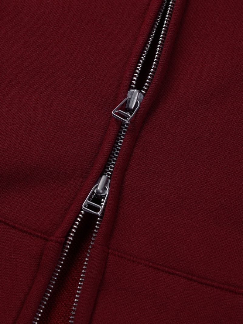Standard hood zip-up