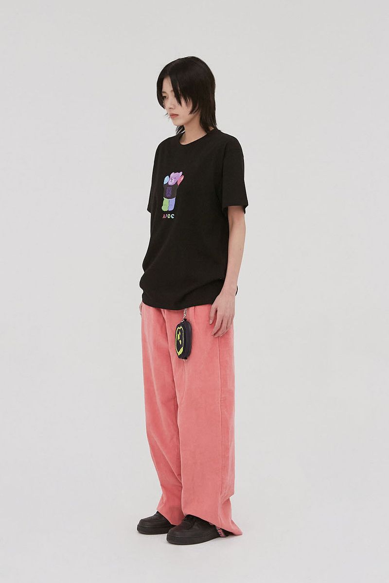 HTT Signature Bear Tee_Black