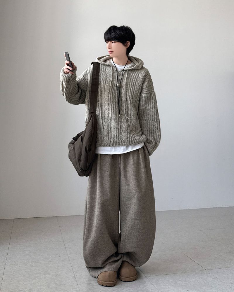 Pania Zip-Up Hood Knit