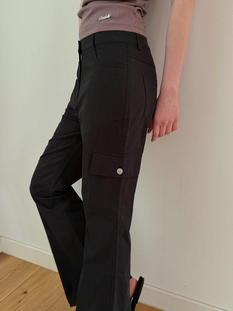 [ORIGINAL] Kanto Nylon Bootcut Cargo Pants