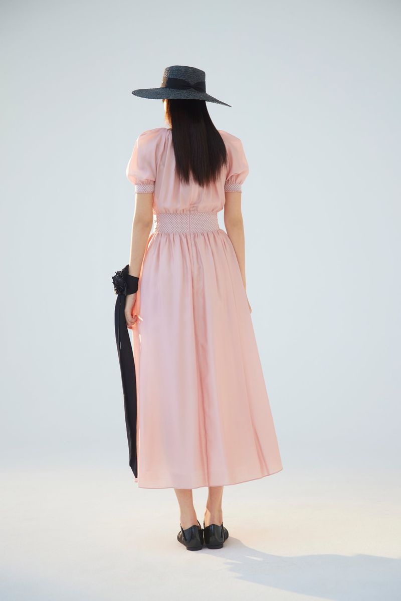 NO.4 DRESS - PINK ROSE