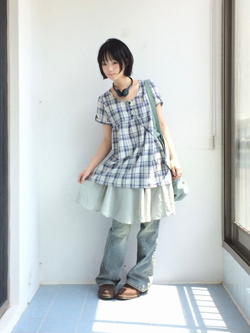 soft garden flare skirt