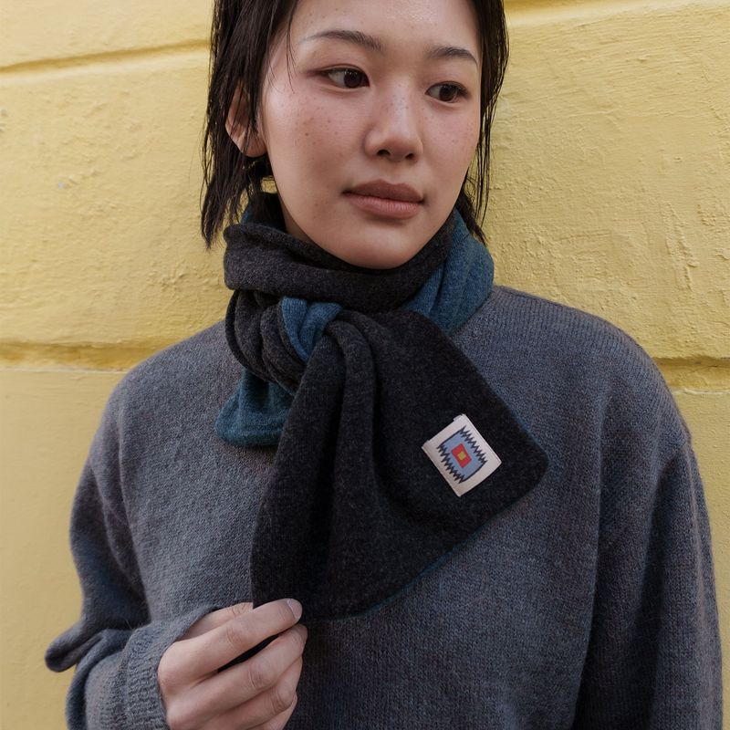 Dual Field Scarf / Charcoal