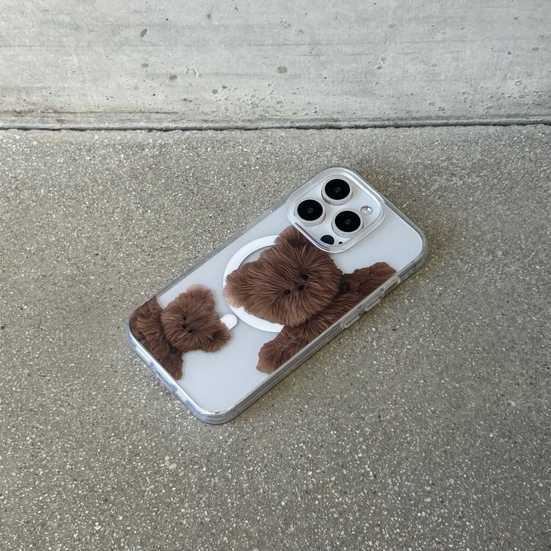 [MADE] Bebe bear [Macsefe jelly hard case]