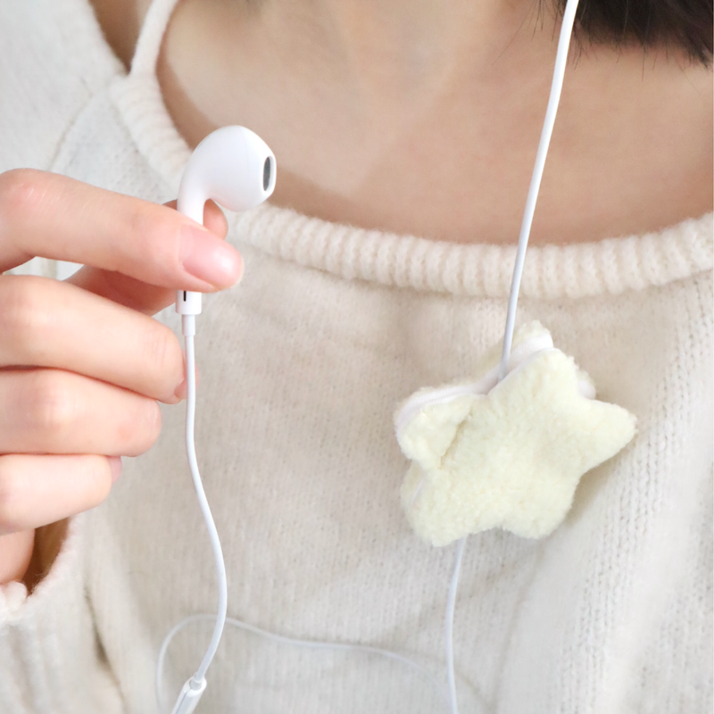 star★caron earphone holder