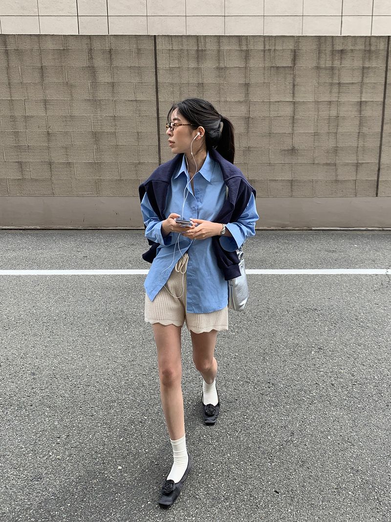 [MADE] Tiber Knit Banded Short Pants