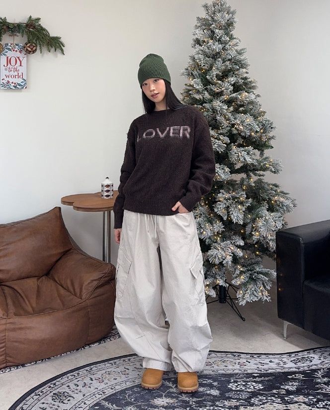 Terrid wool brush knit