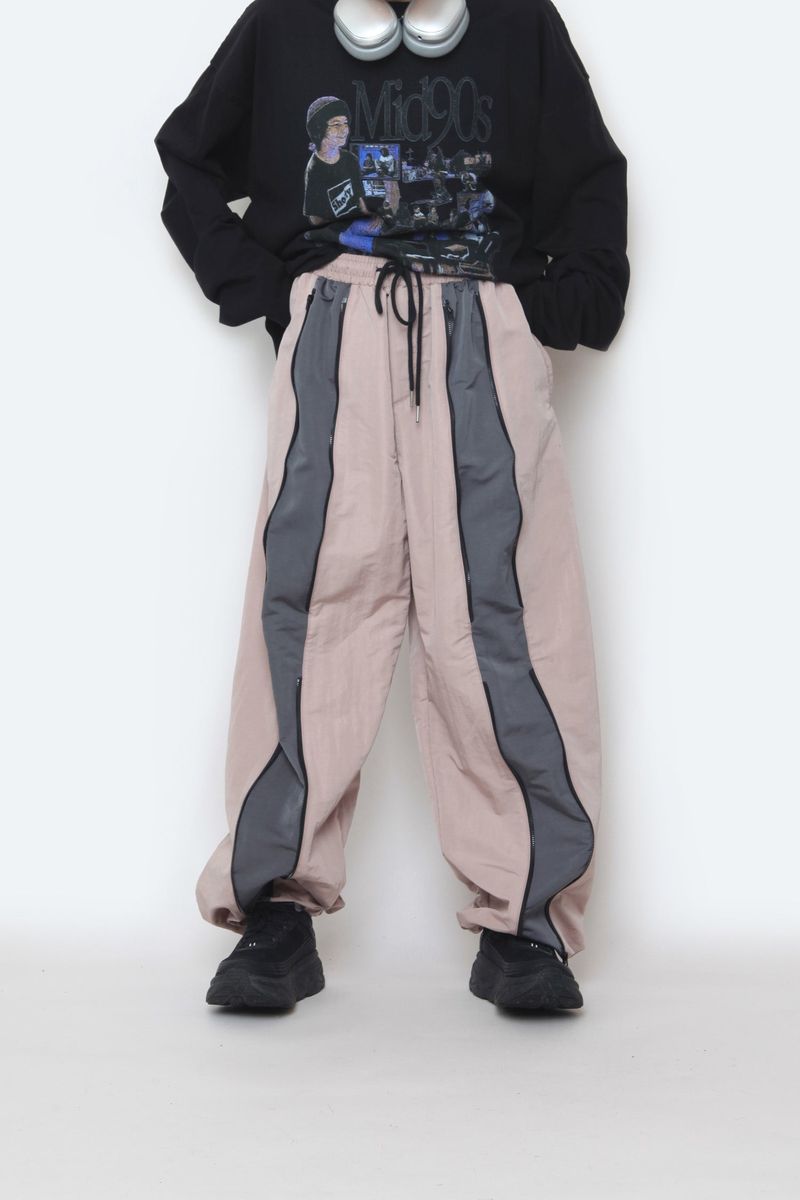 reel front zipper pants