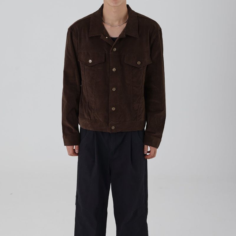 MODERN CORDUROY TRUCKER JACKET