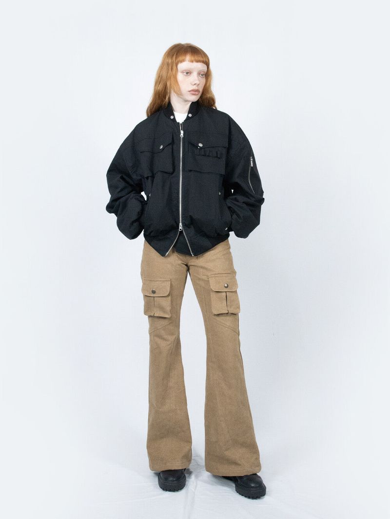 Ripstop Bomber Jacket (Black)