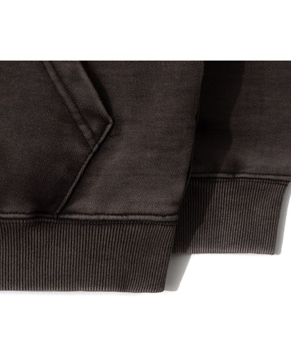 RG Another Place Washed Zip-up Hoodie (Black)