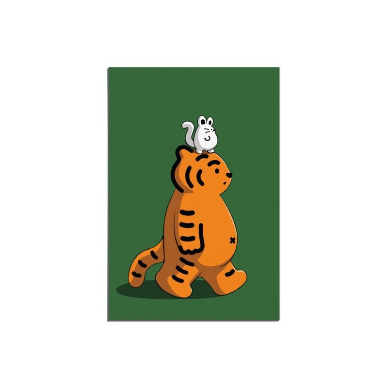 MUZIKTIGER（ムジークタイガー）の「ゴゴタイガーアンドマウスポストカード（スマホグッズ/小物）」
