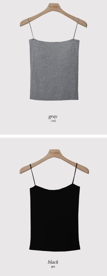 Summer Daily Rib Sleeveless (5color)