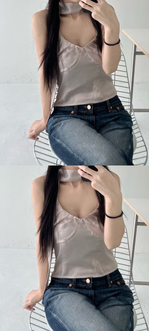 Cheek scarf set (2 colors)
