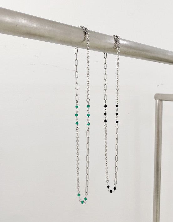 No.8833 gemstone chain necklace