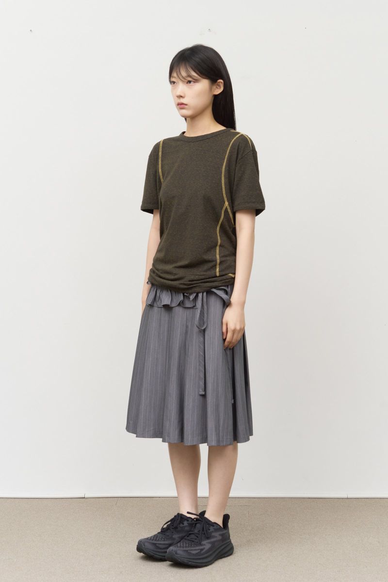 (W) Fine Frill Skirt