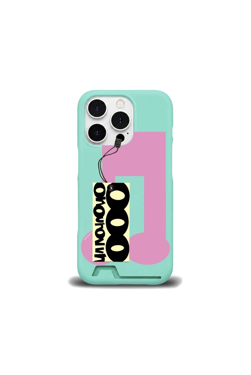 ONOUROVVN（オンアワーオン）の「[card case] ミントミュージックノート（スマホグッズ/小物）」