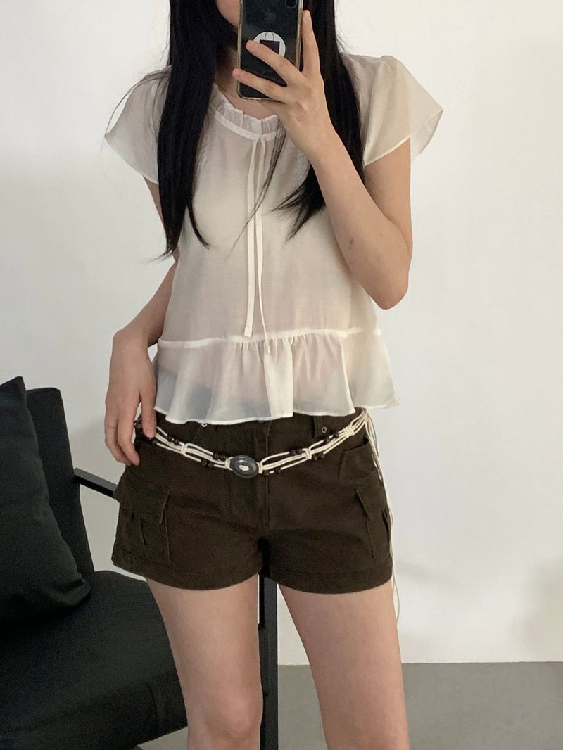 Monty Cargo Pocket Shorts