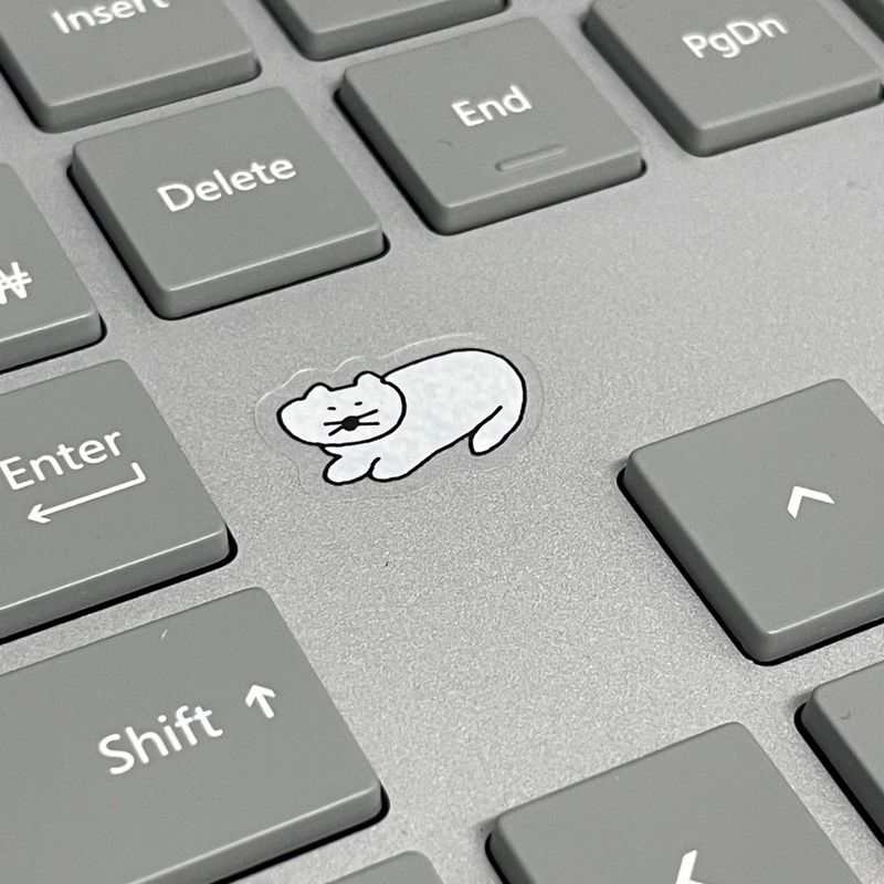 Diverse cat seal stickers (2 set)