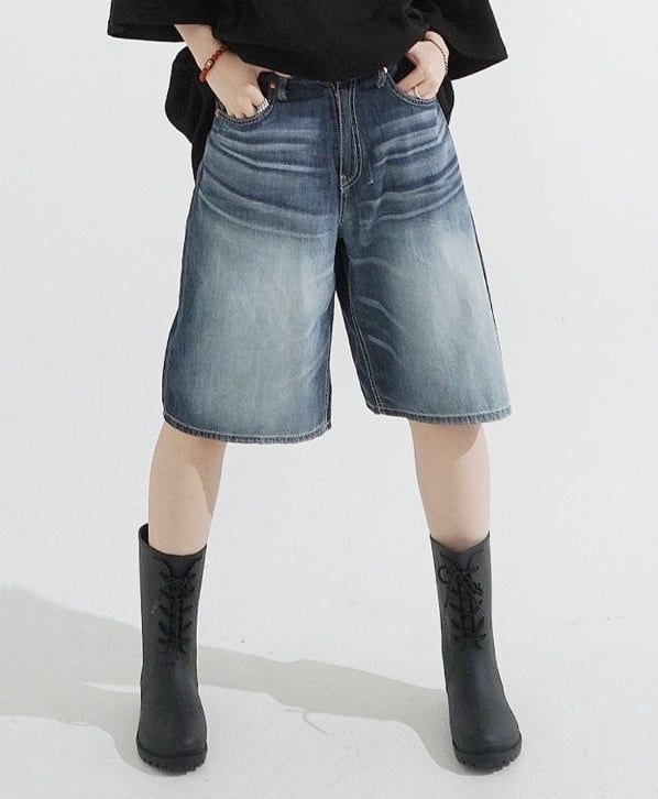 KIXI（キッシー）の「Grayish Washing Skater Half Pants（Pants）」