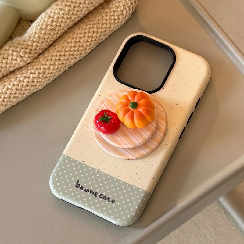 Kitsch Fruit Plate Magnetic Stand Case