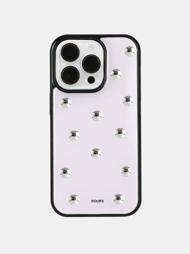 ROURS(ラウォルズ)の「tenten stud case (pink)(Smartphone Accessories)」