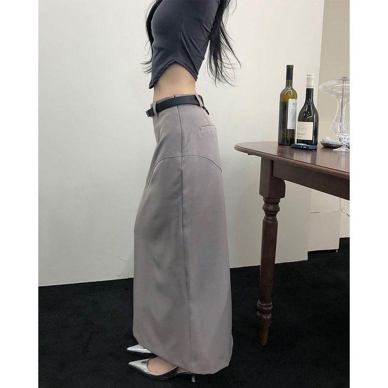 DEEP SWAY（ディープ スウェイ）の「Curved Maxi Skirt（Skirts）」