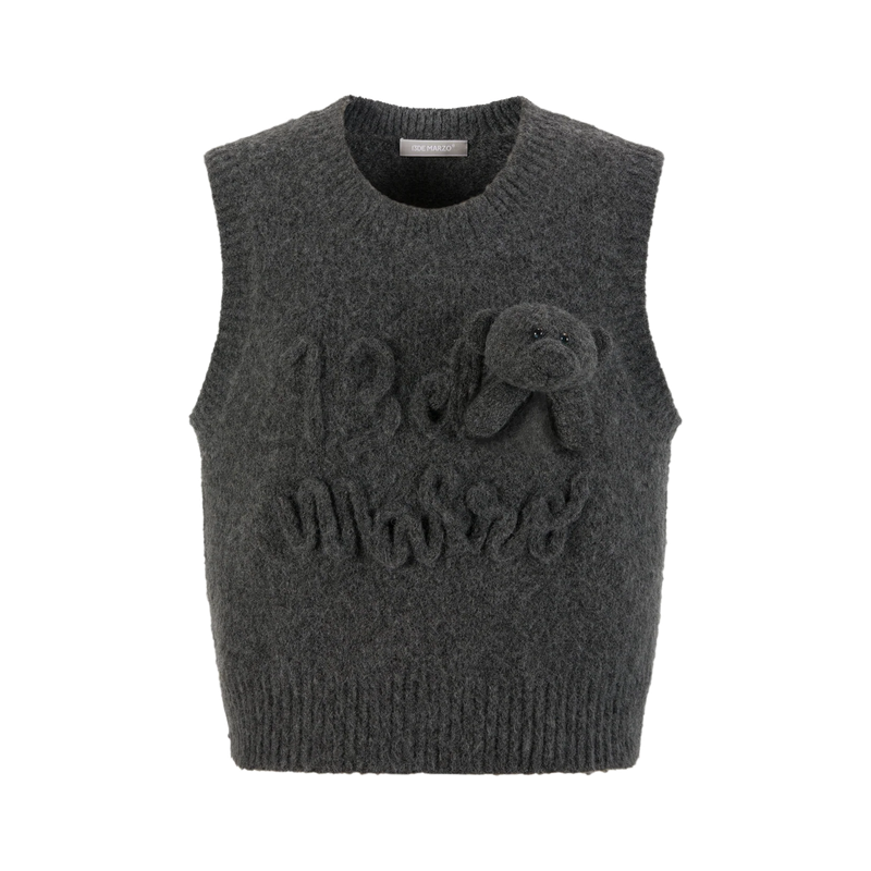 13DE MARZO(トレセ・デ・マルゾ)の「13DE MARZO Rope Knit Logo Vest(Tops)」