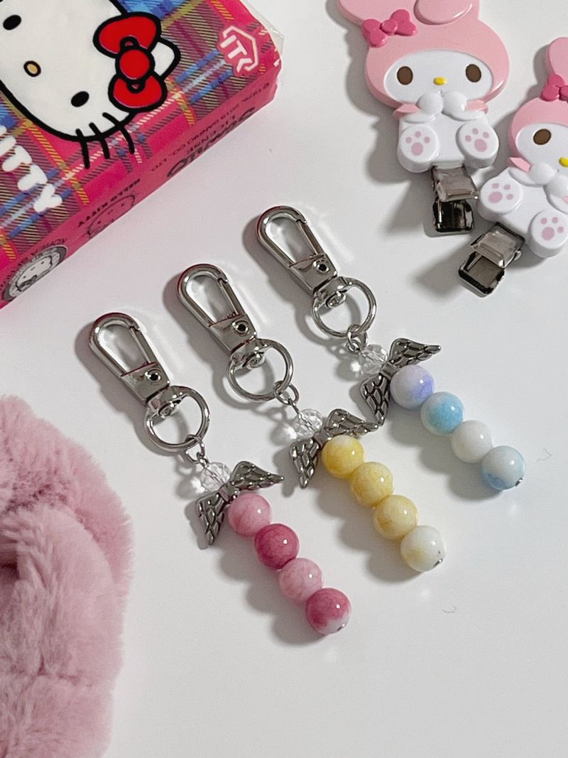 milk ball Keyring