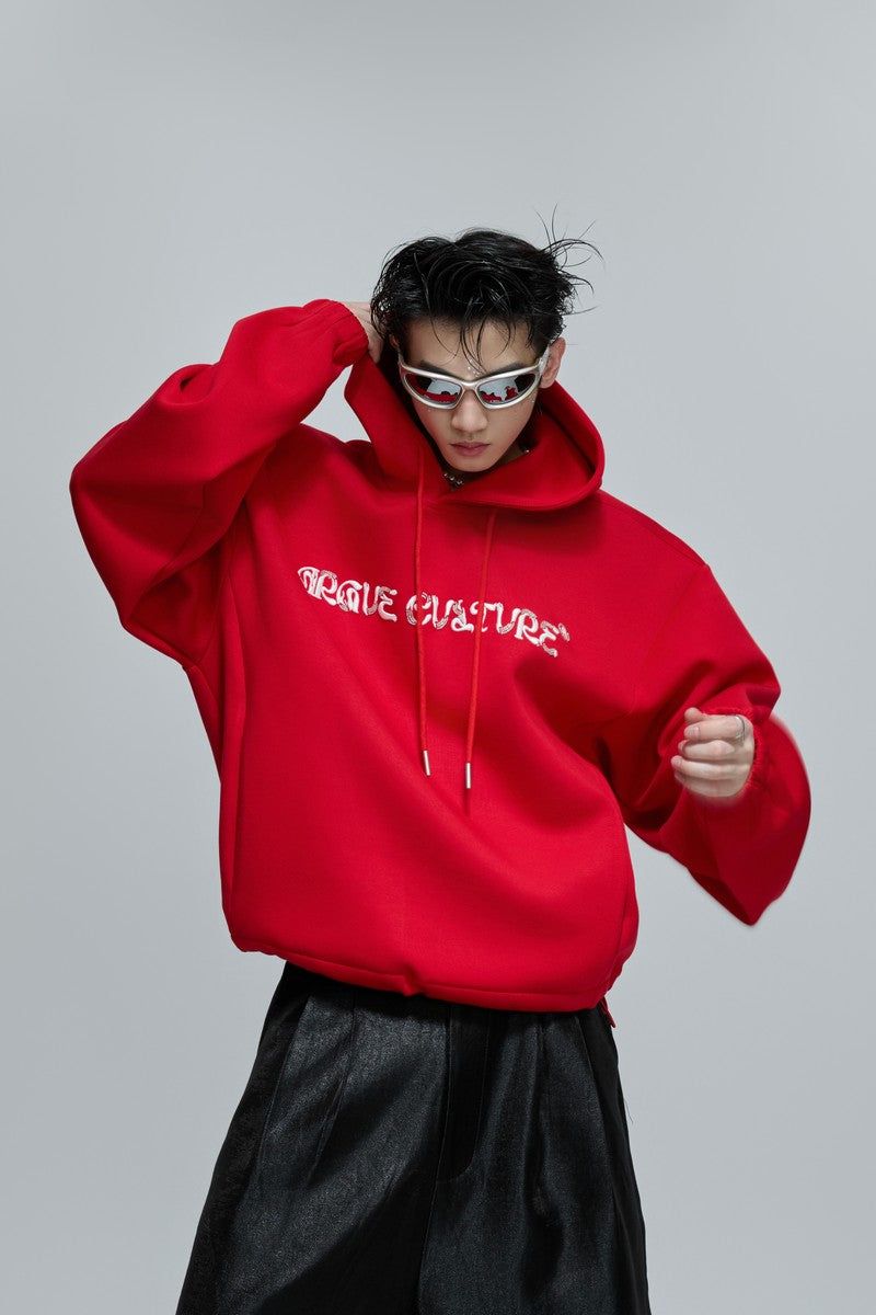Argue Cultureの「Beaded Embroidered Oversized Hoodie（Tops）」