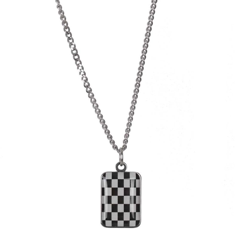 OFUSE（オヒューズ）の「check pattern necklace（Accessories）」