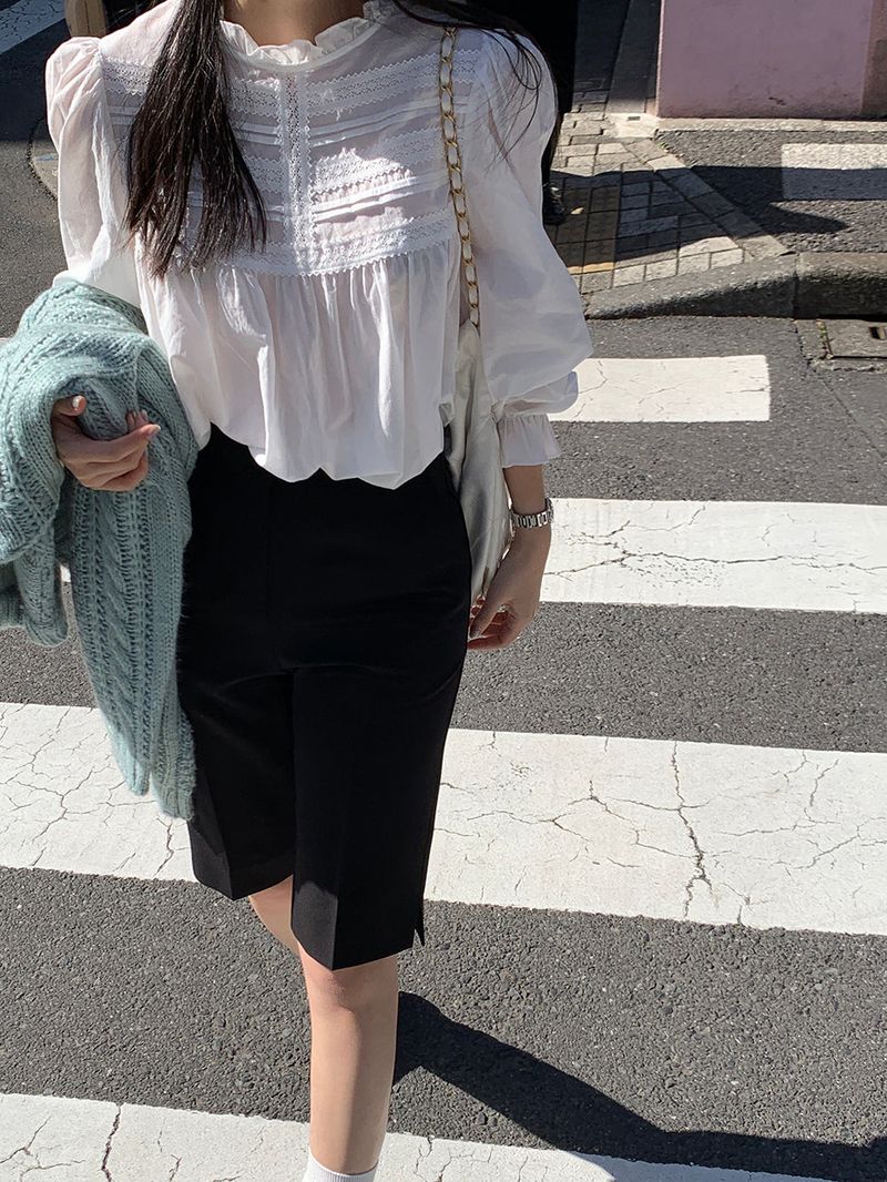 [MADE] Maatte Slit Biker Slacks