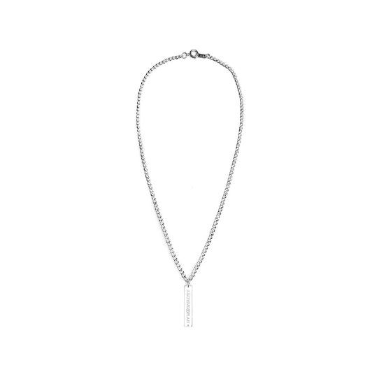2PLAN（ツープラン）の「[MADE] 020 Simple square bar necklace（Accessories）」