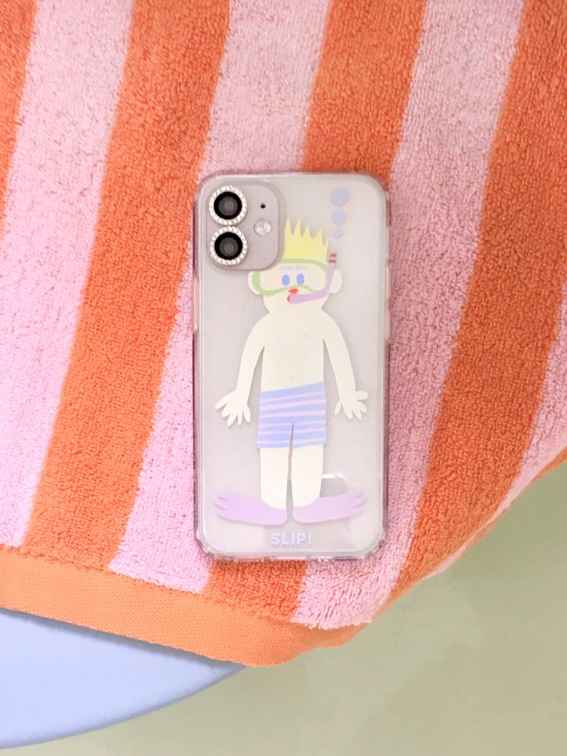 SLIP（スリップ）の「スノーケリング ボーイ（スマホグッズ/小物）」