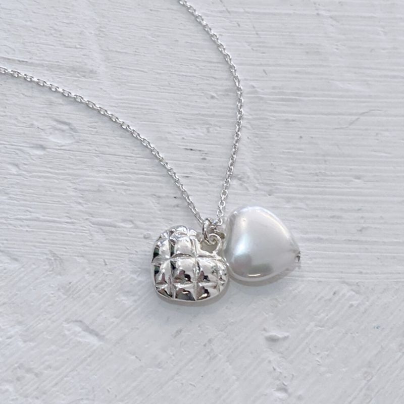 Cushion Heart Necklace
