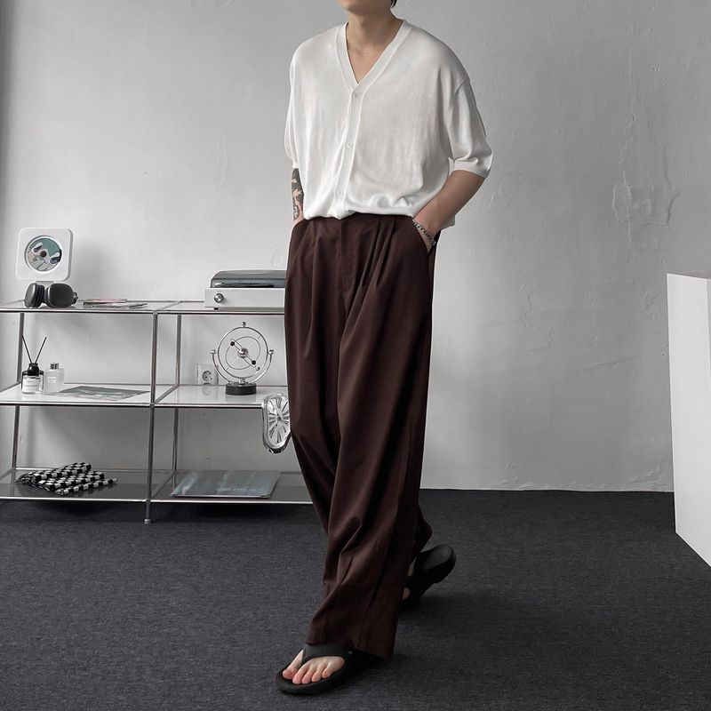 OWN Hello linen two-tuck pants (5 colors)