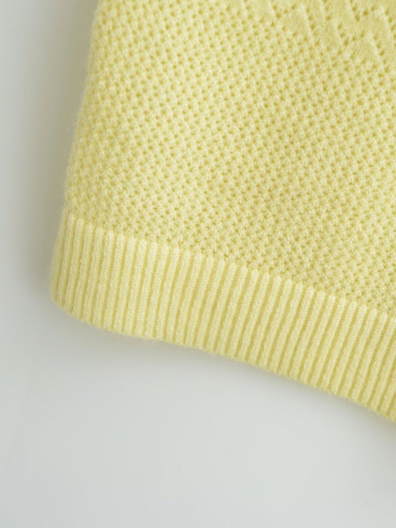 Nover Ribbon Knit Top