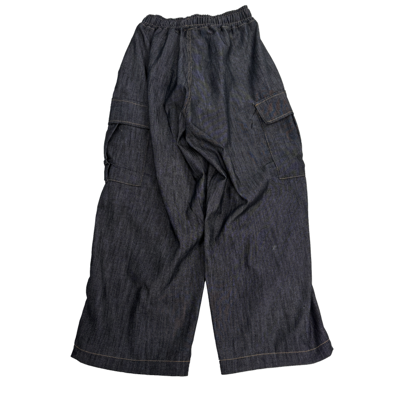 linen balloon cargo pants