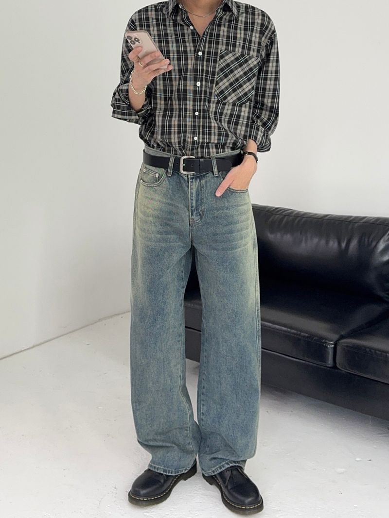 SP Check Standard Cotton Shirt (3C)