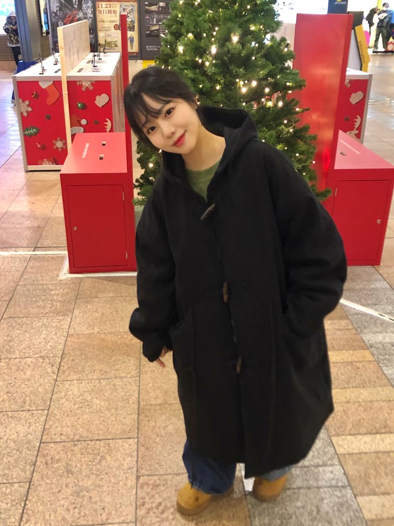 (quilted beam)Miyuki long hood duffle coat